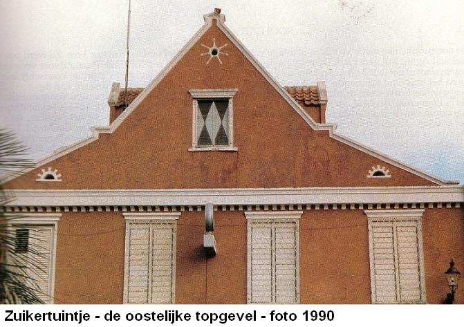 37. Zuikertuintje oostelijke topgevel 1990